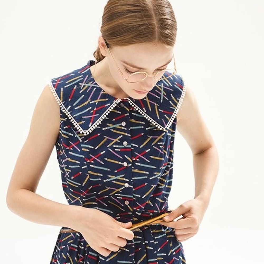 Miss Patina Pencil Dress